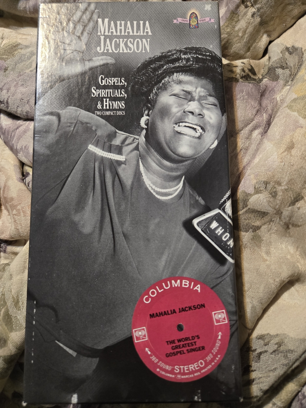 Vintage Mahalia Jackson Gospel, Spirituals & Hymns 2 DISC SET
